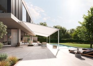 types of awnings and pergolas